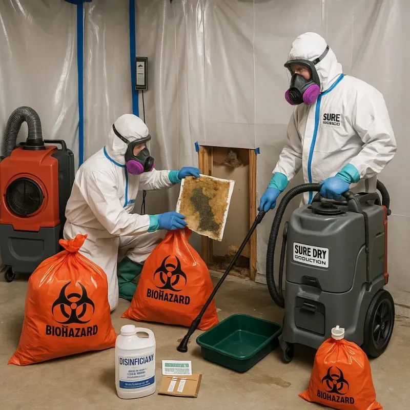 Contaminated Water Handling Protocols process in Val Verde Park, TX