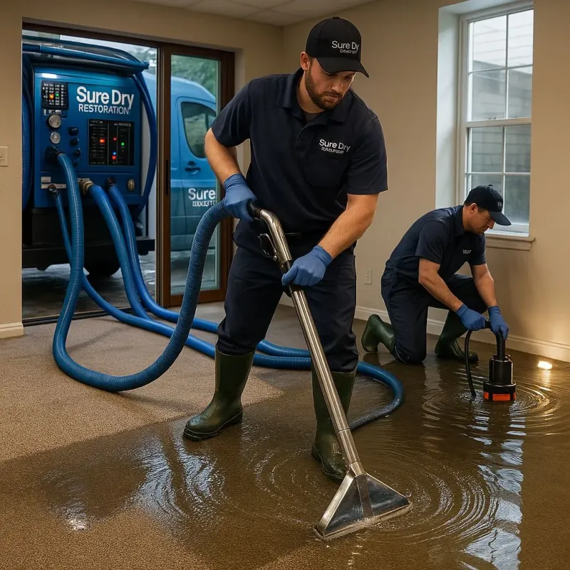 Water Extraction and Removal process in Val Verde Park, TX